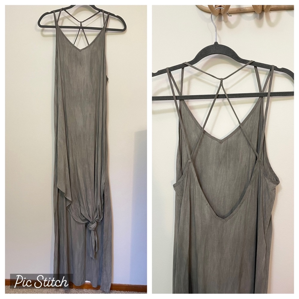 NWT Maitai Strappy High Low Maxi Dress